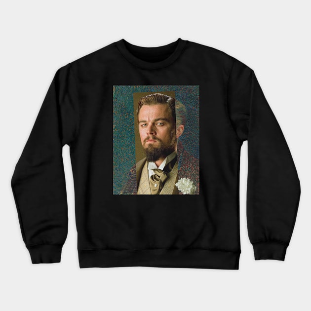 @leonardodicaprio X Vincent Van Gogh. Crewneck Sweatshirt by amircheniti